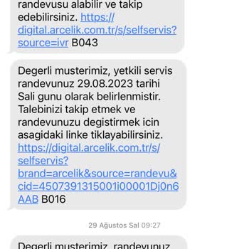 Arçelik Servisi İlgisiz Alakasız.