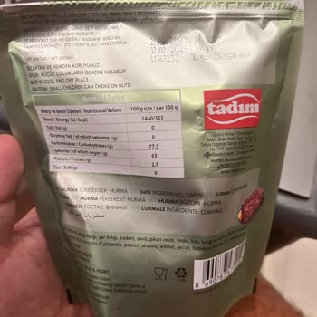 Tadım Hurma Paketinden Kıl Çıktı