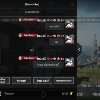 PUBG (Pubgmobile.com) Oyun Güncellemesi Sonrası Ses Ve Mesaj Sorunu