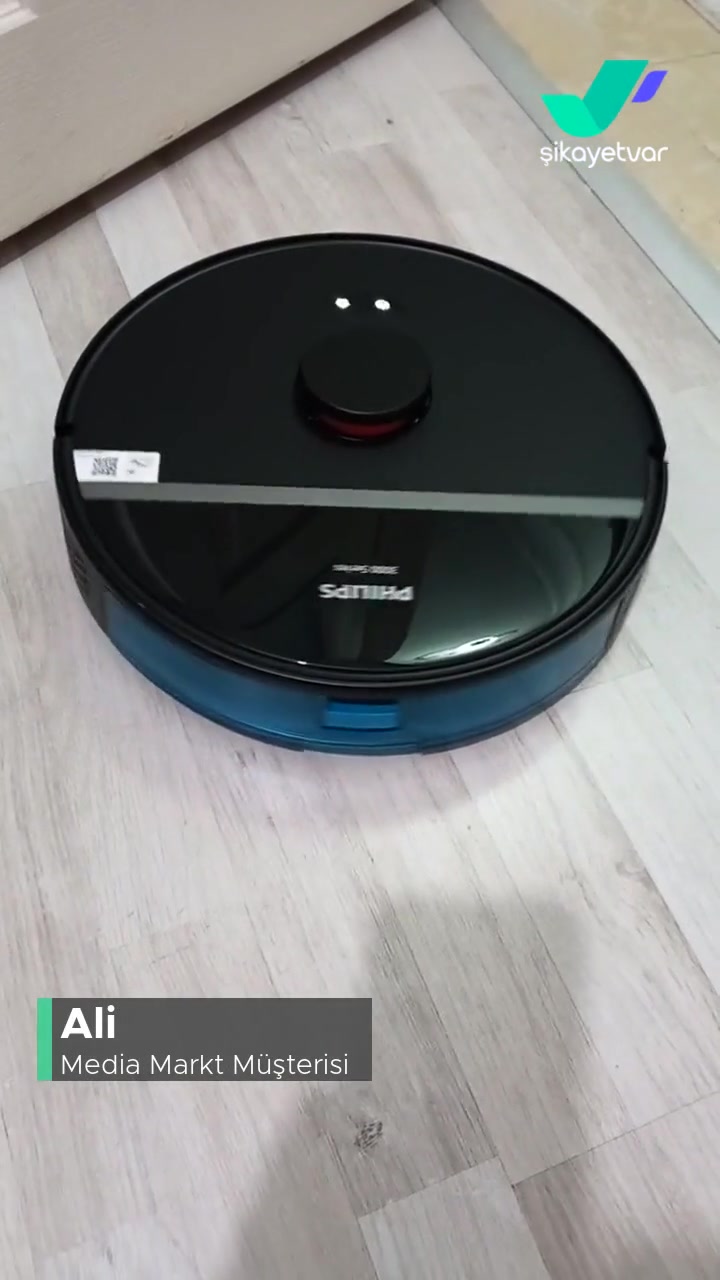 Media Markt Esenyurt Torium AVM Philips 3000 Series Robot Süpürge Arızası videonun kapak resmi