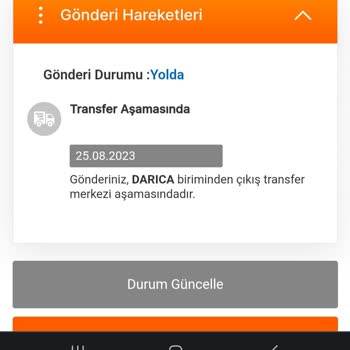 MNG Kargo Darıca Şubesi Kargomun Gelmemesi