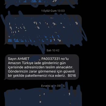 Kolay Gelsin, İade Kargoyu Almaya Gelmiyor, 4 Gündür Bekletiyor.