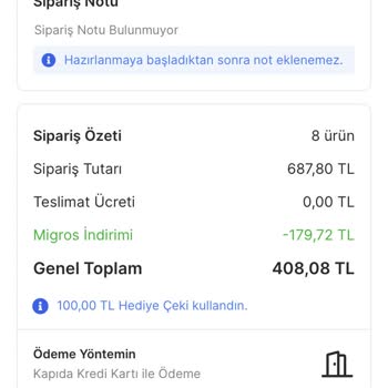 Migros Paramı İade Etmiyor