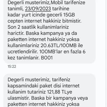 Türk Telekom Haksız Yere Yansıyan Ücret Ve Yardımcı Olunmaması