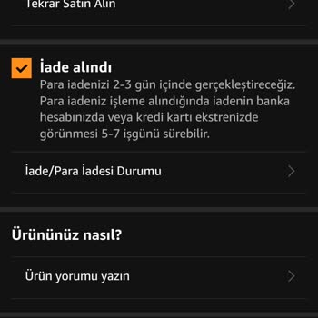 Amazon Hala Geri Ödeme Yapmadı