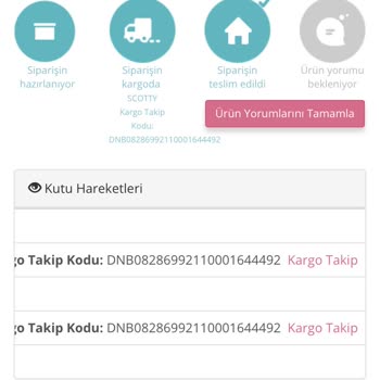 Scotty Kargo Şikayet Var