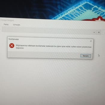Monster Notebook USB Takılınca Hata Vermesi