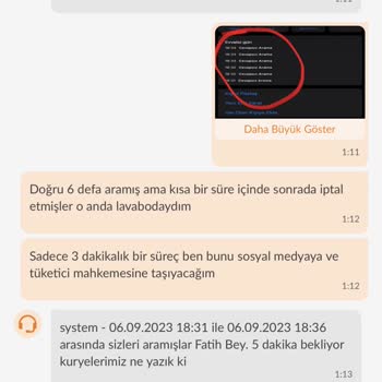 Trendyol Yemediğim Yemeğin Ücretini Aldı.