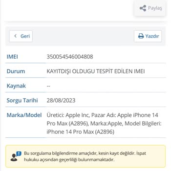 BTK (Bilgi Teknolojileri ve İletişim Kurumu) Yanlış Email Kaydı