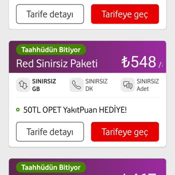 Vodafone Fahiş Fiyat Artışı