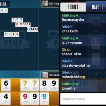 101 Okey Plus 101 Plus Ortaklaşa Oyun