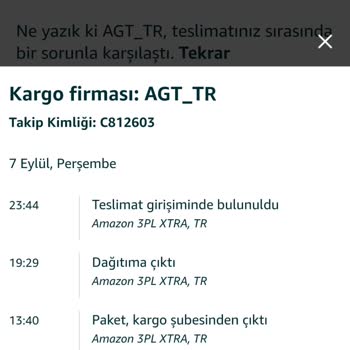 AGT Kurye Yalan Beyanda Bulunma