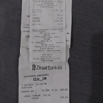 Bilal AVM (Adana) 179 TL Olan Ödemeye 189 TL Çekiliyor Ve Bunu İkidir Yaşıyorum