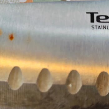 Tefal Paslanmaz Bıçak Paslandı