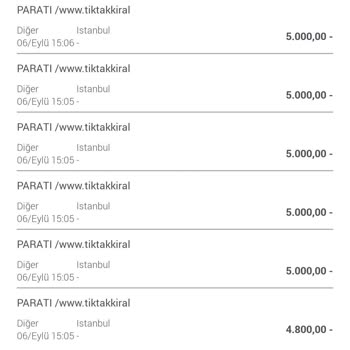 Tiktak Araç Kiralama Firması Banka Hesabımdan Haberim Olmadan Para Çekti