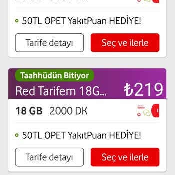 Vodafone Yüksek Fiyatlı Tarifelere Mecbur Bırakıyor