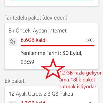 Vodafone Yüksek Fiyatlı Tarifelere Mecbur Bırakıyor