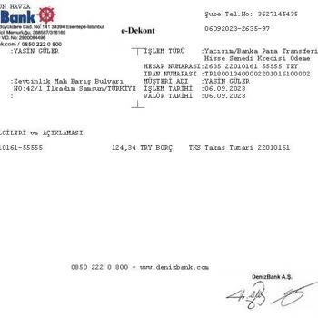 Denizbank Hisse Senedi Kredisi Mağduru