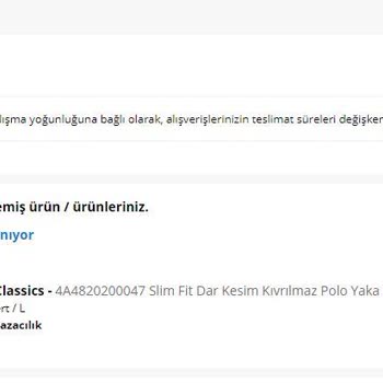 Morhipo Sipariş İptali Yapmıyor