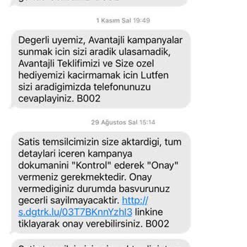 Digiturk'ten Gelen SMS İle Yanıltmaca