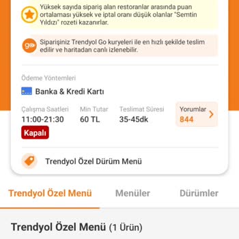 Trendyol Yemek Eksik Ve Özensiz Sipariş İçin Sadece 16.5 TL İade Yaptı