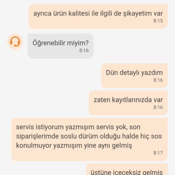 Trendyol Yemek Eksik Ve Özensiz Sipariş İçin Sadece 16.5 TL İade Yaptı