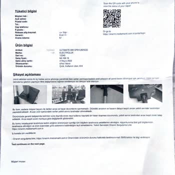 5 Yıl Garantili Electrolux Cihazımın Tamiri İçin Para İstediler