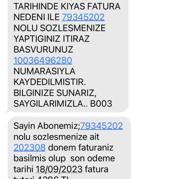 İSKİ Şişirme Fatura