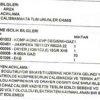 Uğur Derin Dondurucu Arızası!