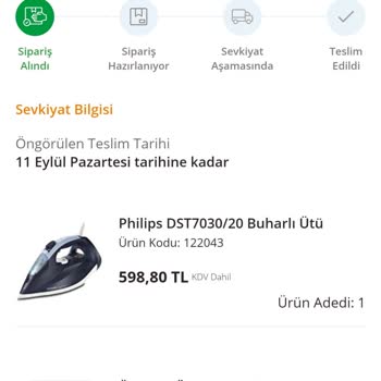Avansas Satın Aldığım Ürünü Habersiz İptal Etti