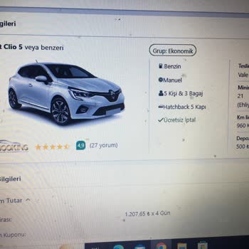 Obilet.com Dan Araç Kiralama