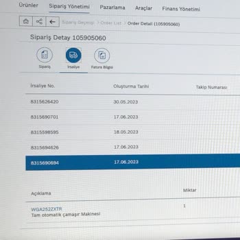 Bosch Ürün Teslim Edilmedi