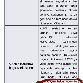 Betül Babacan Butik İade İşleminde Satıcının Problem Çıkarması