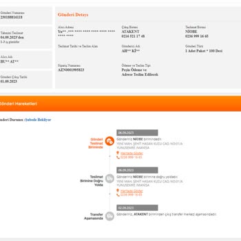 MNG Kargo Yanıltıcı Bilgilerle Kargomu Kaybettiğini Saklıyor