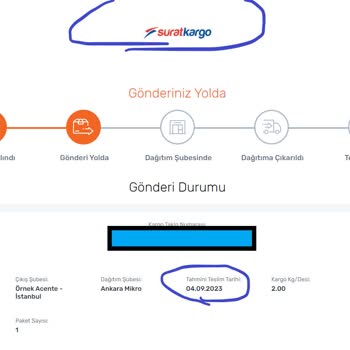 Sürat Kargo Teslim Edilmeyen Kargo Ürünleri