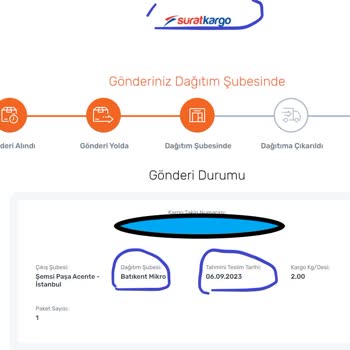 Sürat Kargo Teslim Edilmeyen Kargo Ürünleri