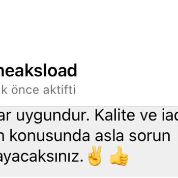 Sneaksload İade Ve Ürün Kalitesi Hk.