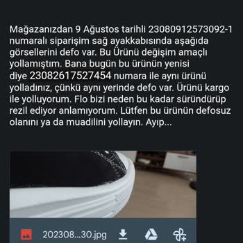 FLO Ayakkabı FLO'nun Ayıplı Ürünü.