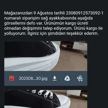 FLO Ayakkabı FLO'nun Ayıplı Ürünü.