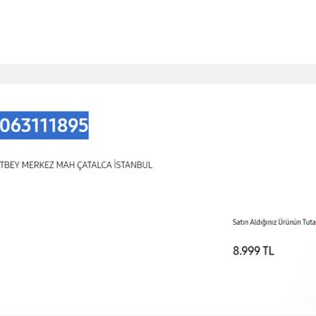 Samsung Online Sipariş Krizi