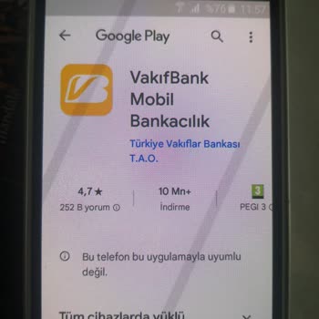 VakıfBank Mobil Uygulama İndirme Sorunu