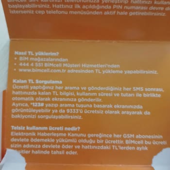 Bimcell Faturasız Hat Kapatılması