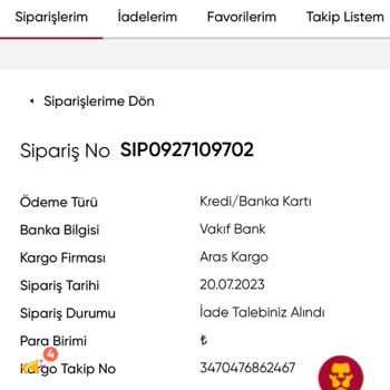 GS Store Para İadesi Yapmıyor