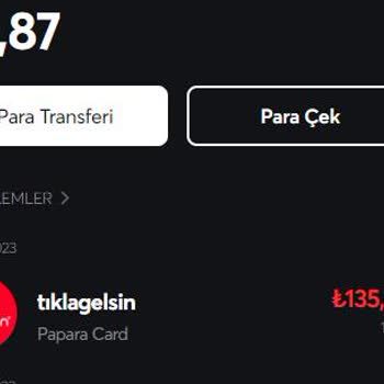 Tıkla Gelsin Sipariş Oluşmadı Ve Parası Çekildi