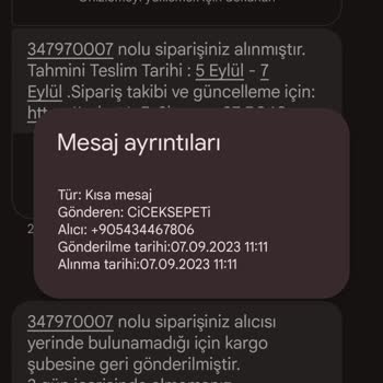Sürat Kargo Hizmetinin Kötü İşlemesi