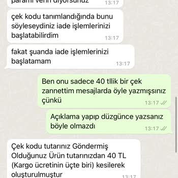 Caddstore İadenin Tarafıma Yatmaması