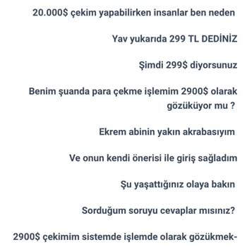 7slots Sitesi Üzerinden Kazancımı Çekmeme İzin Vermiyorlar