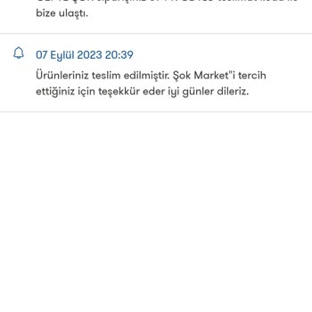 Şok Market İptal Ettiği Sipariş Ücretini İade Etmedi