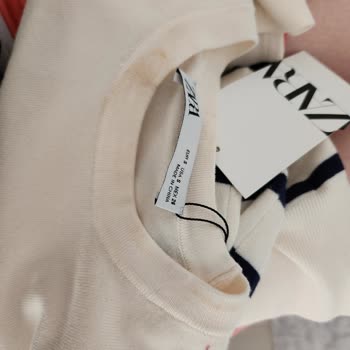 Zara Online Sipariş Lekeli Ürün
