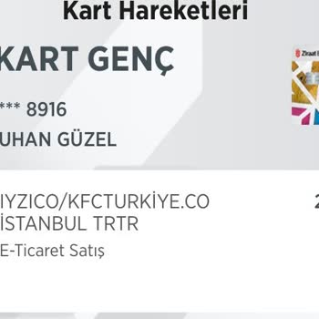 KFC Sipariş İptali Sonrası Ücret İadesi Yapılmadı